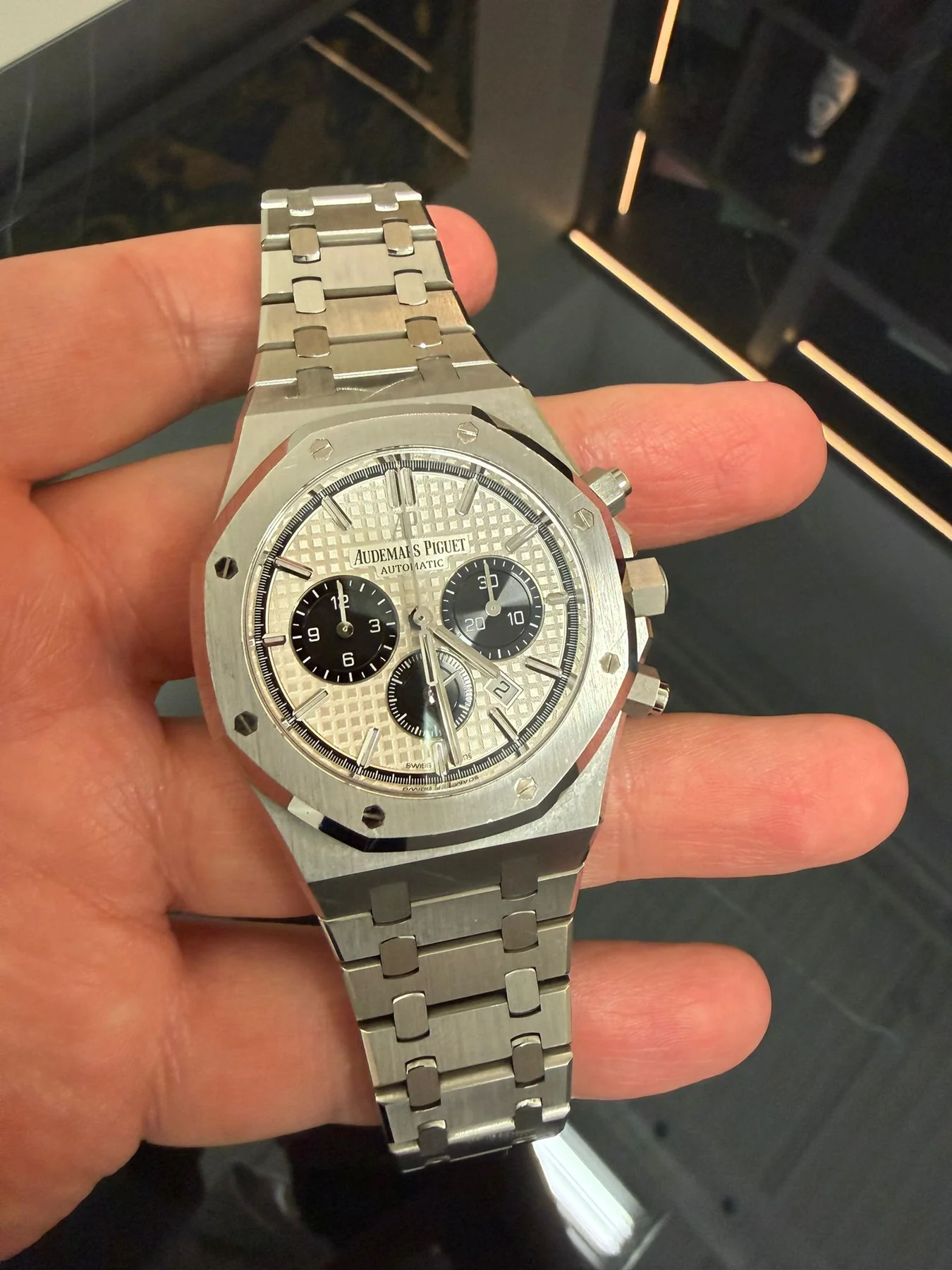 2018 Audemars Piguet Royal Oak Chronograph Panda Ref. 124300