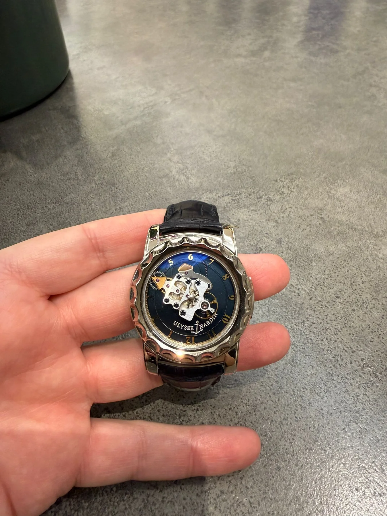 2004 Ulysse Nardin Freak Blue Tourbillon Ref. 010-88
